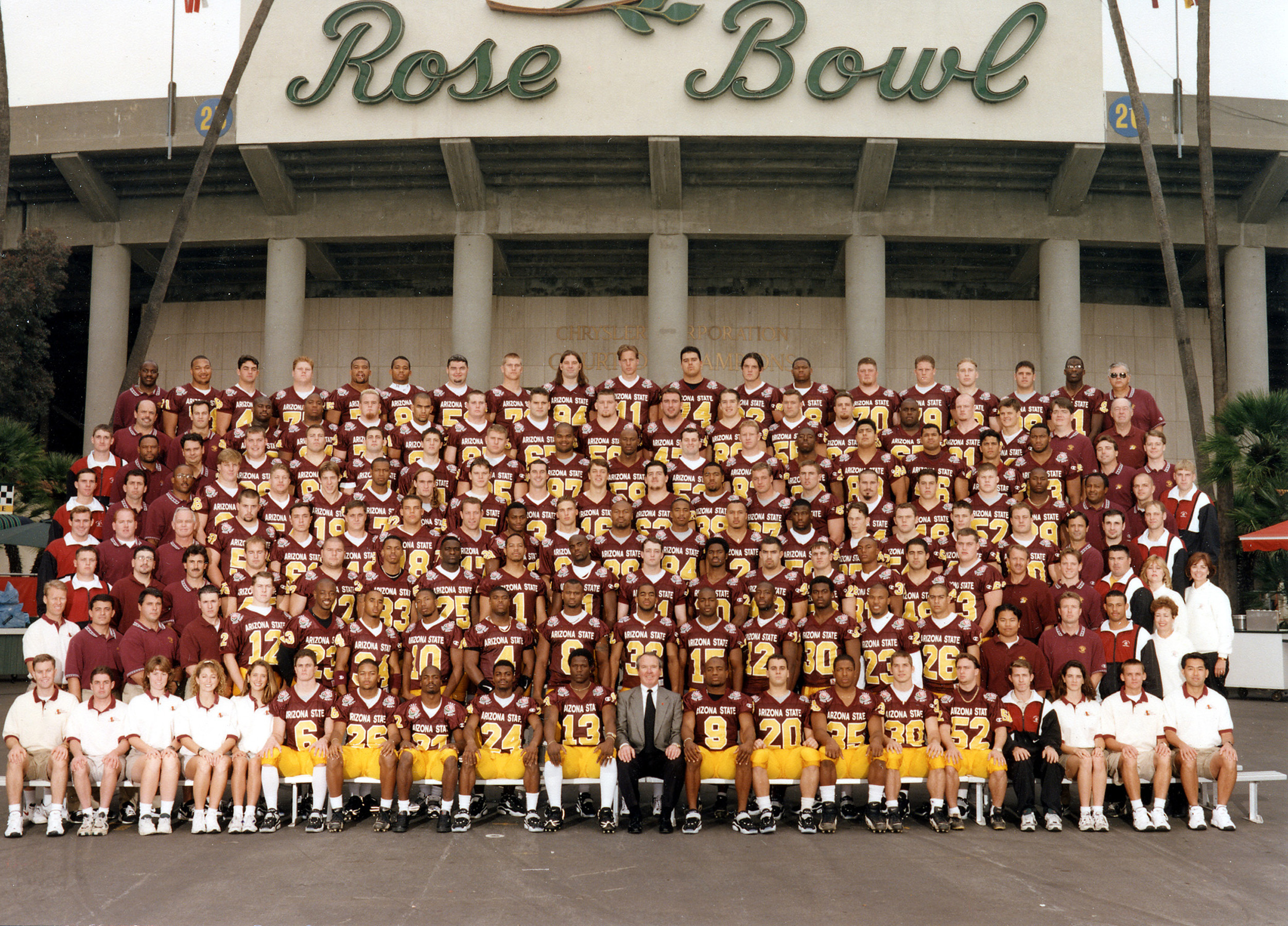 ASU's 1996-97 Rose Bowl team photo