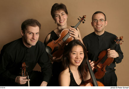 Brentano String Quartet, credit Peter Schaaf