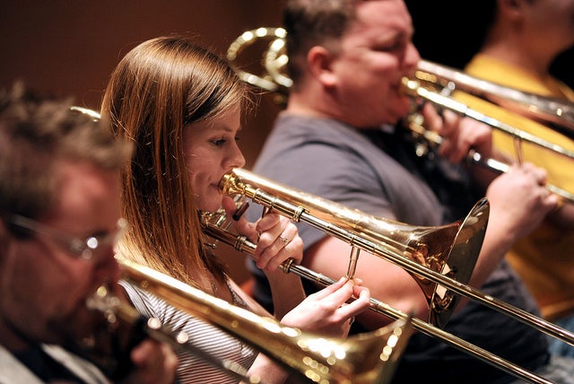 Photo of an ASU Orchestra performance