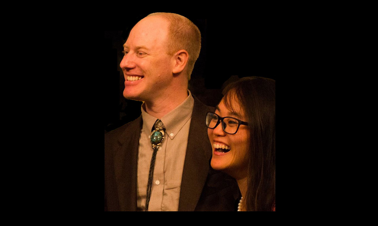 Photo of Elias-Axel Pettersson and Jessica Yam