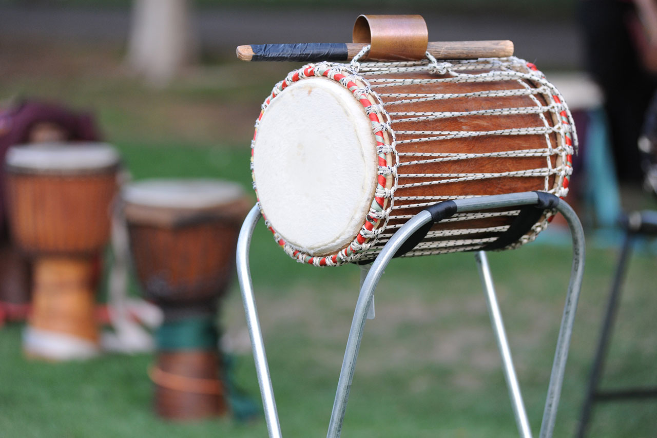 Stock photo of African-style drums