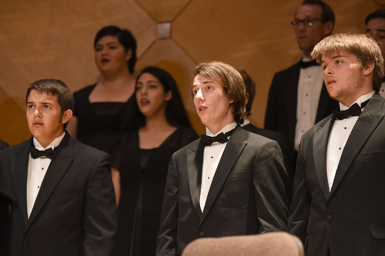 Photo of ASU Choirs performance