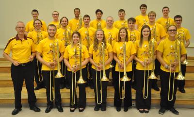 Photo of the ASU Trombone Choir