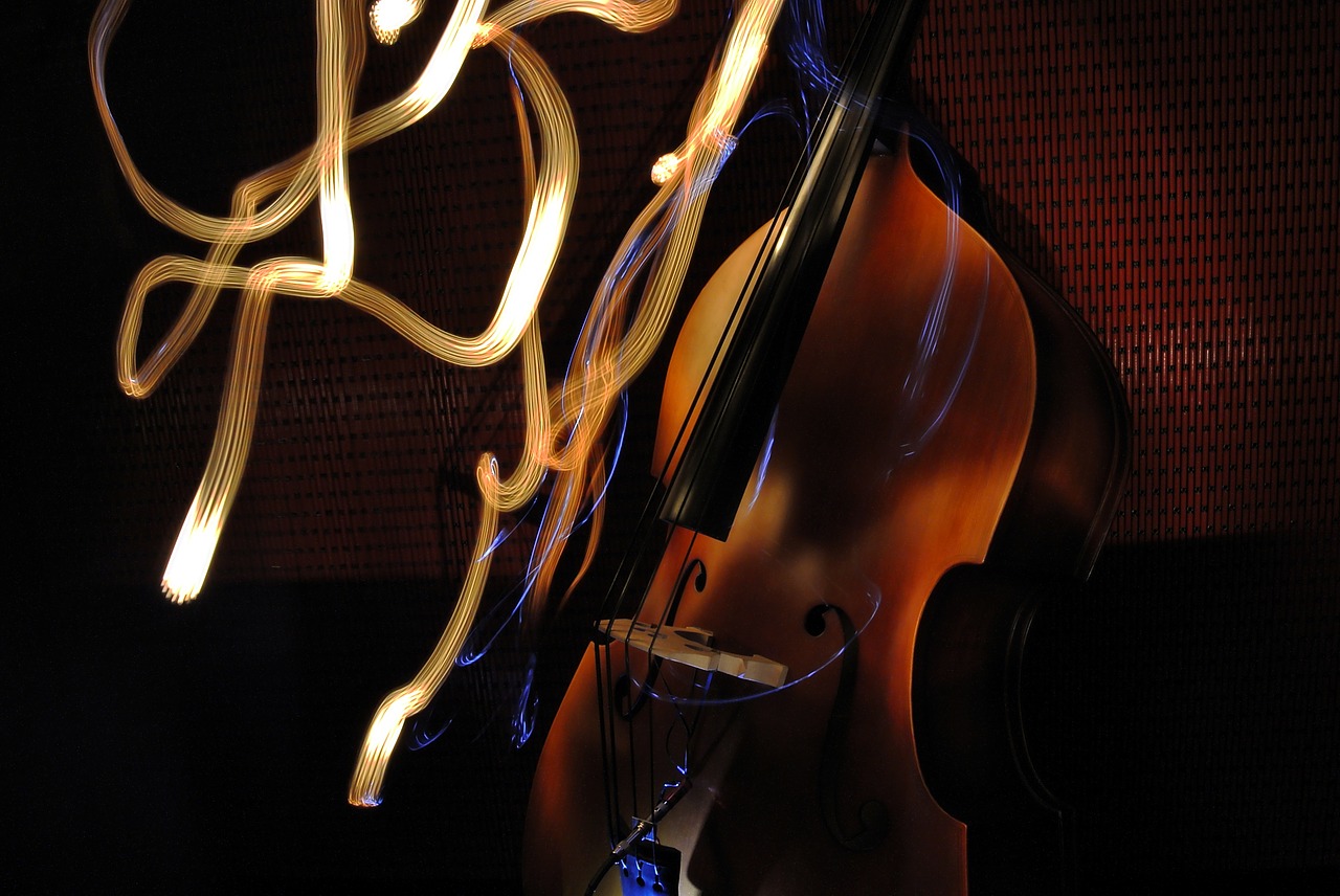 Photo of a double bass