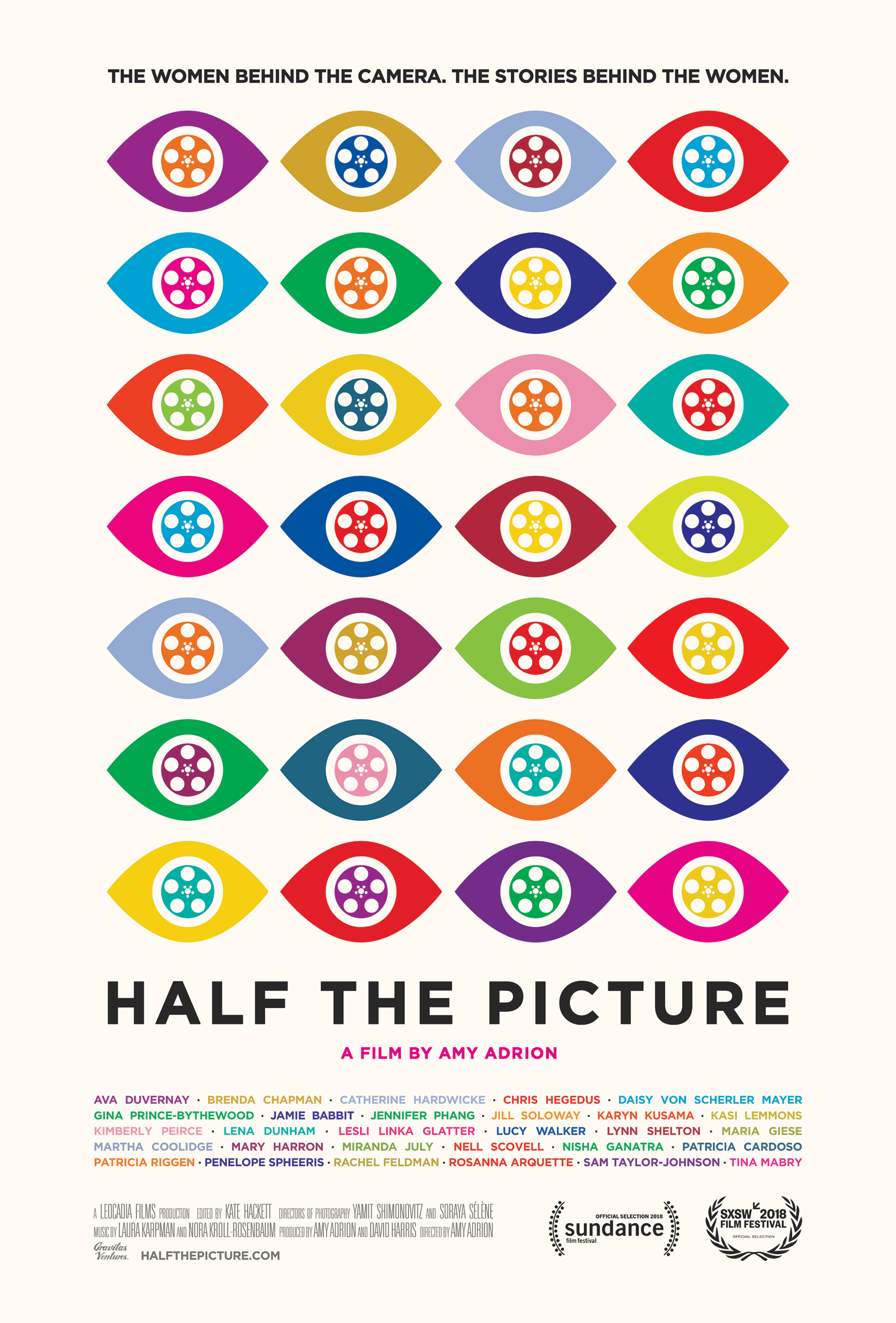 Image from the poster for the film Half the Picture