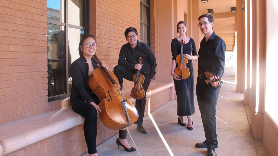 Photo of the Herberger String Quartet