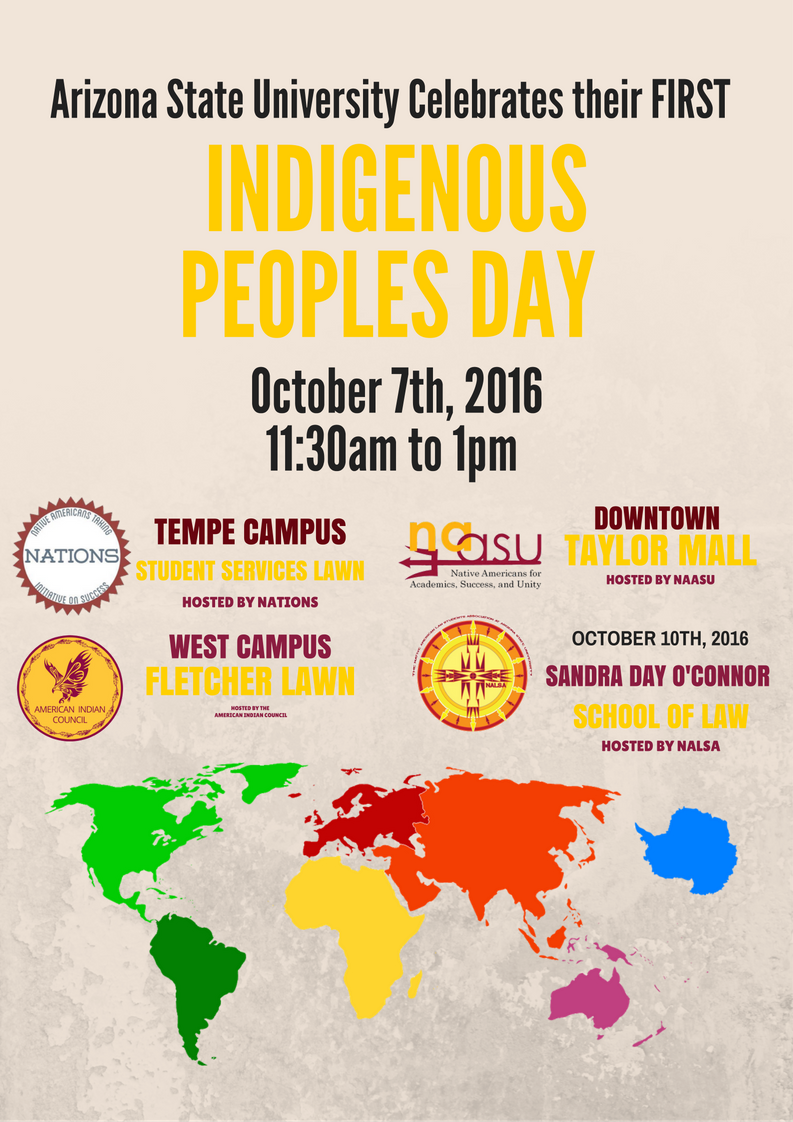 Indigenous Peoples Day at Arizona State University