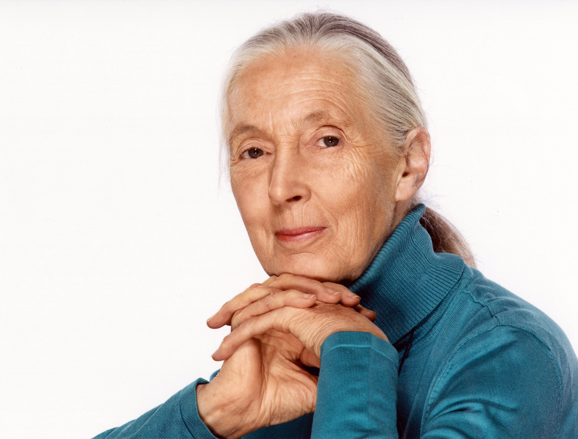 Jane Goodall / Photo by Andrew Zuckerman