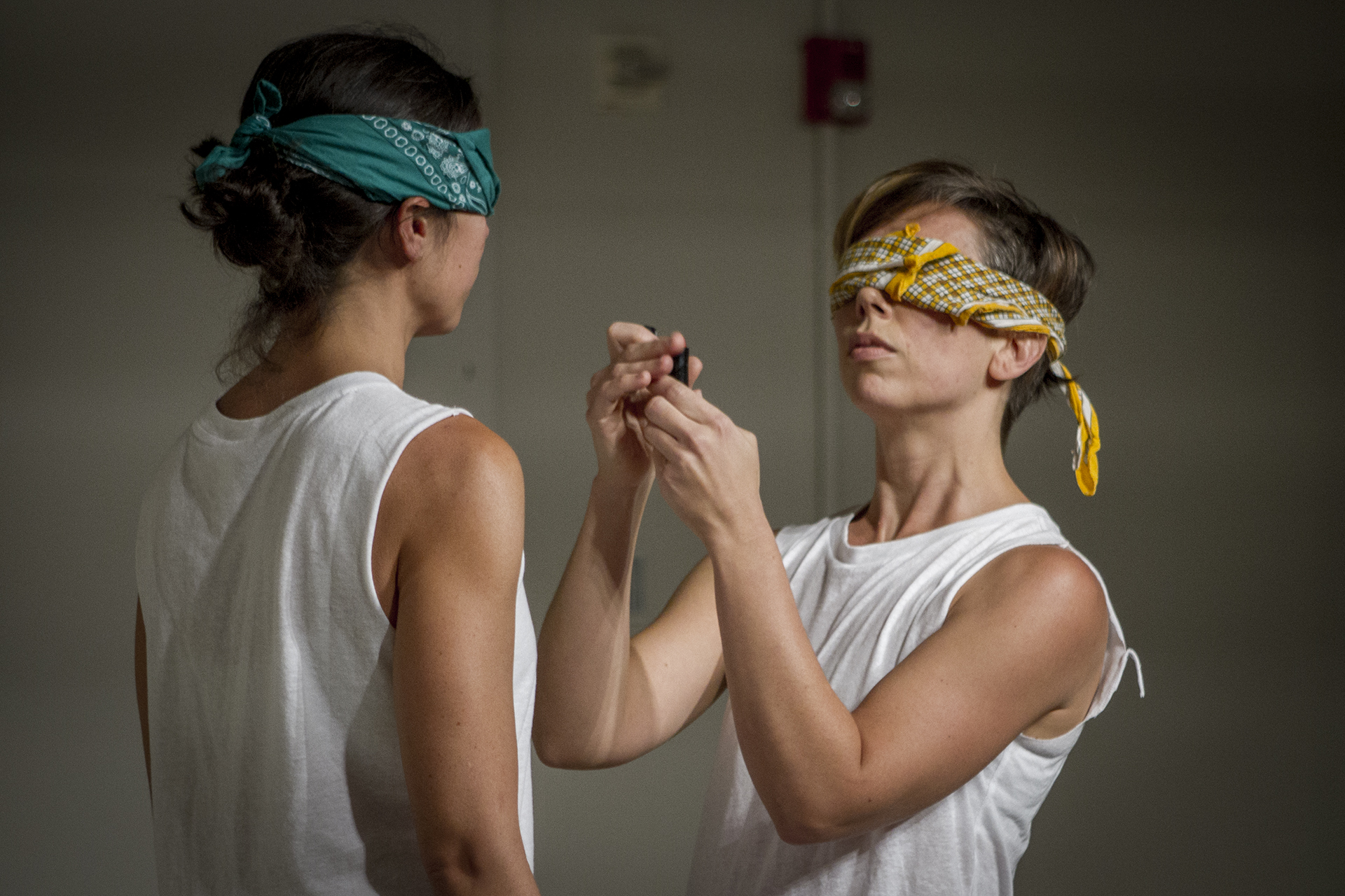 Las Hermanas Iglesias, "Competitions: Round III," 2015. Courtesy Marie Guex for 601Artspace.
