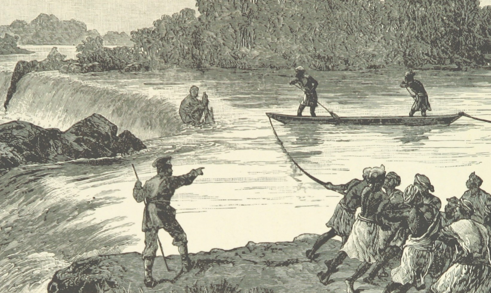 Image taken from page 127 of 'Livingstone and Stanley: the story of the opening up of the Dark Continent, [By Robert Cochrane.] Illustrated' (British Library)