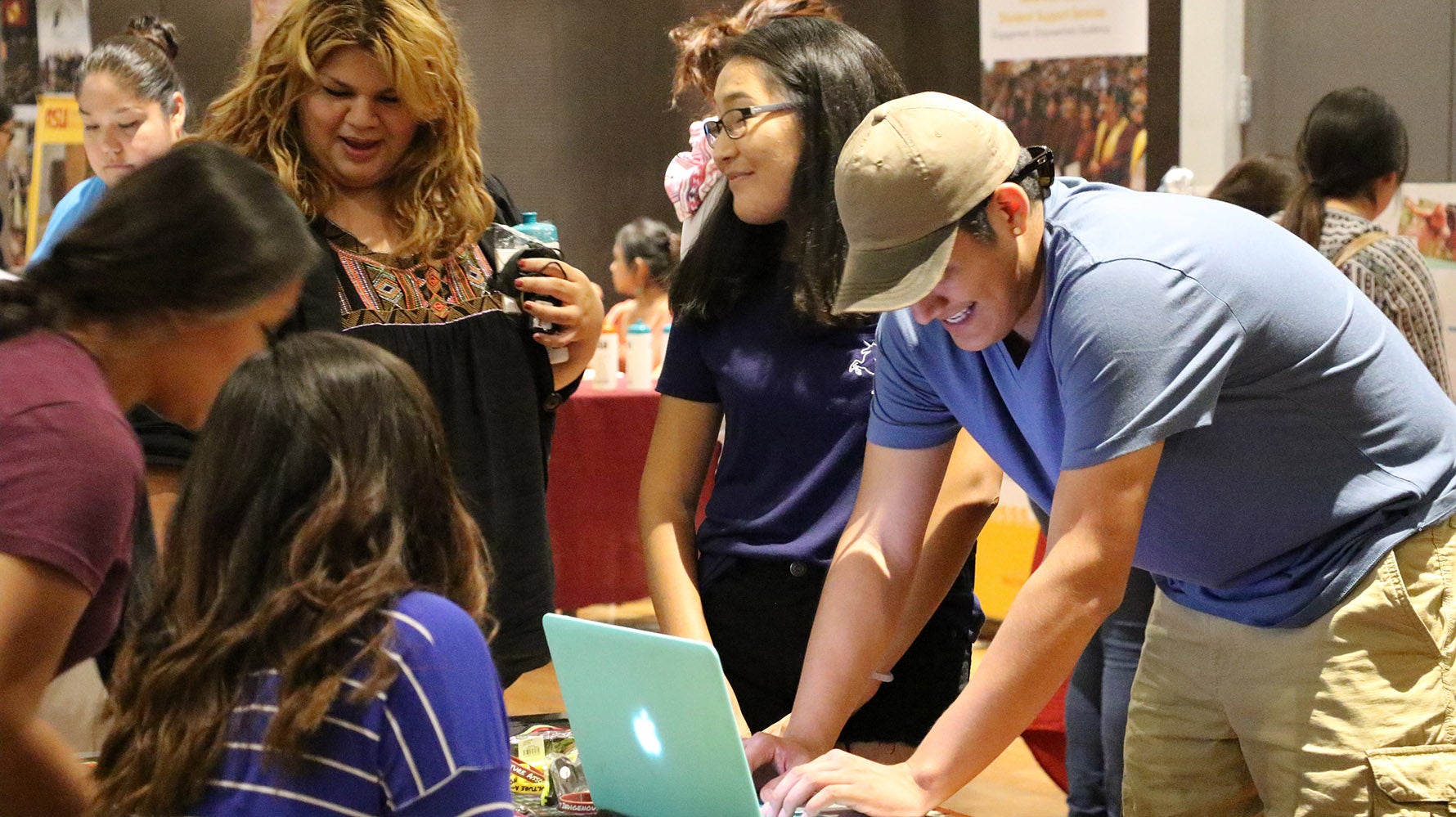 Natives Connecting at ASU resource fair