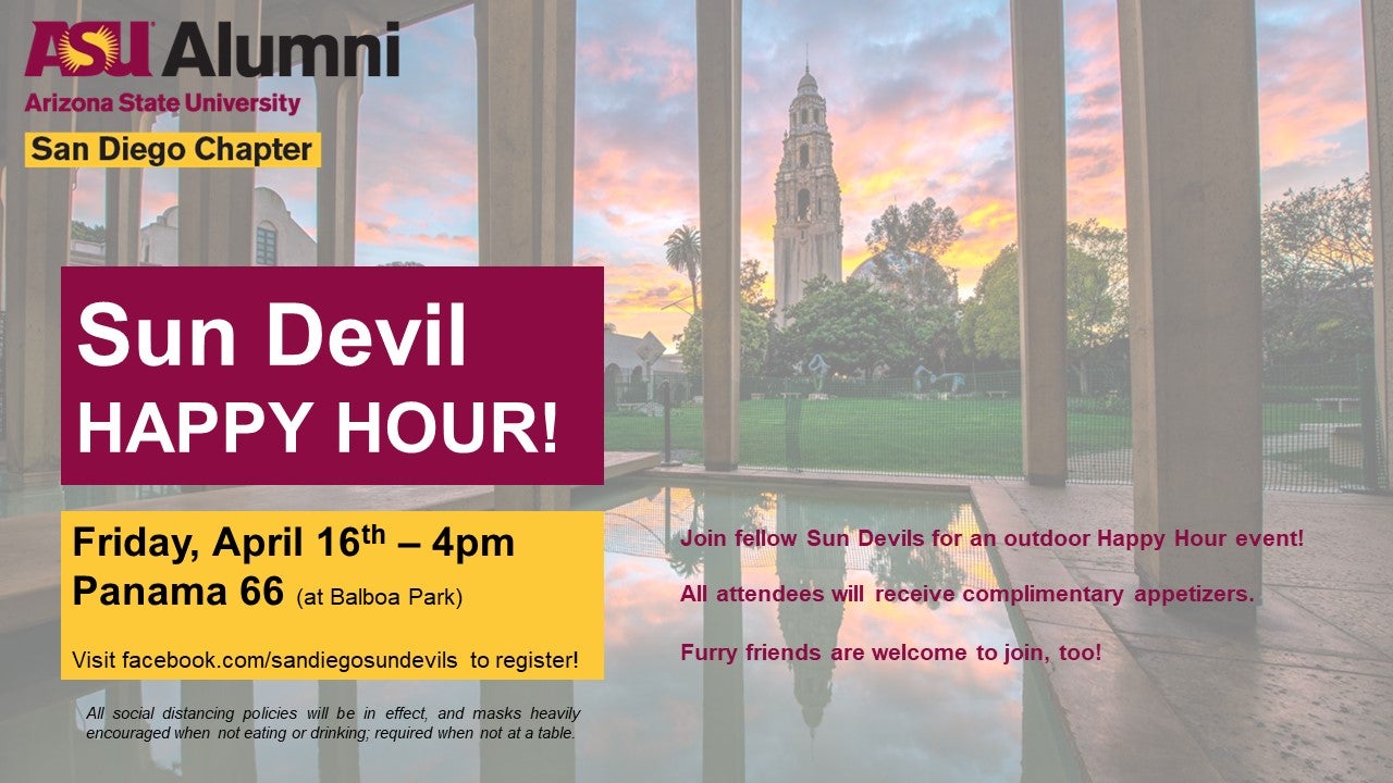 San Diego: Sun Devil Happy Hour at Panama 66