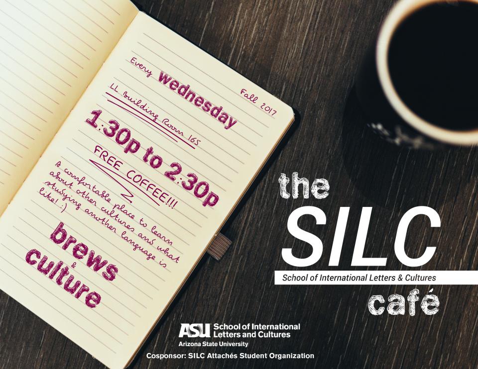 silc cafe flyer