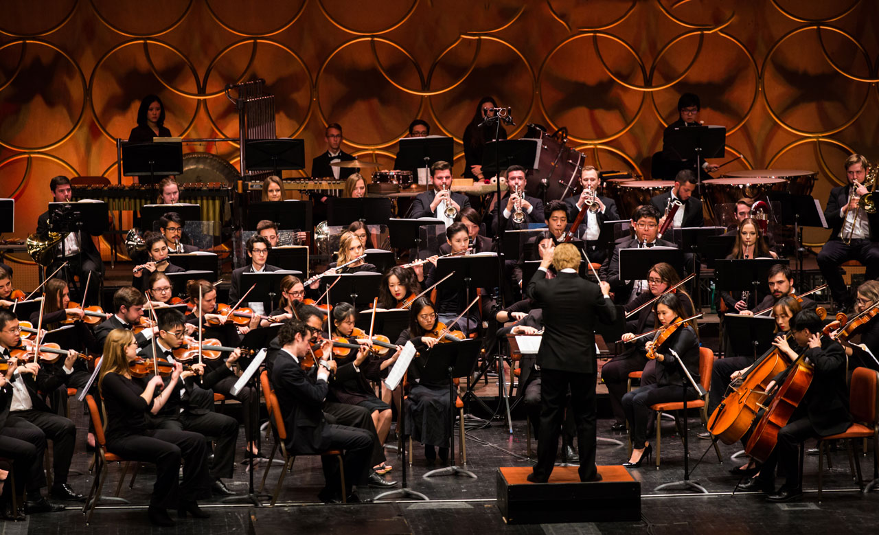 Stock photo of the ASU Symphony Orchestra - November 2019