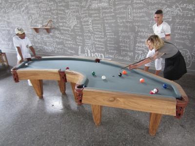 people playing pool