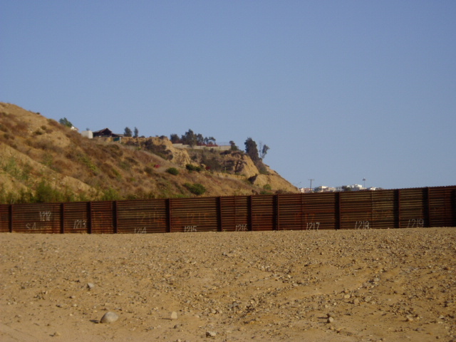 US-Mexico border near San Diego