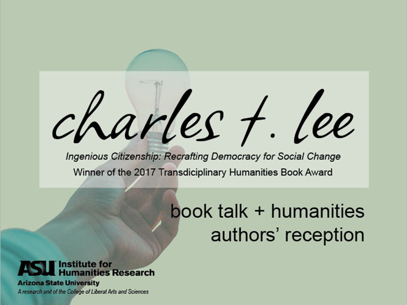 Humanities Author Reception Flyer