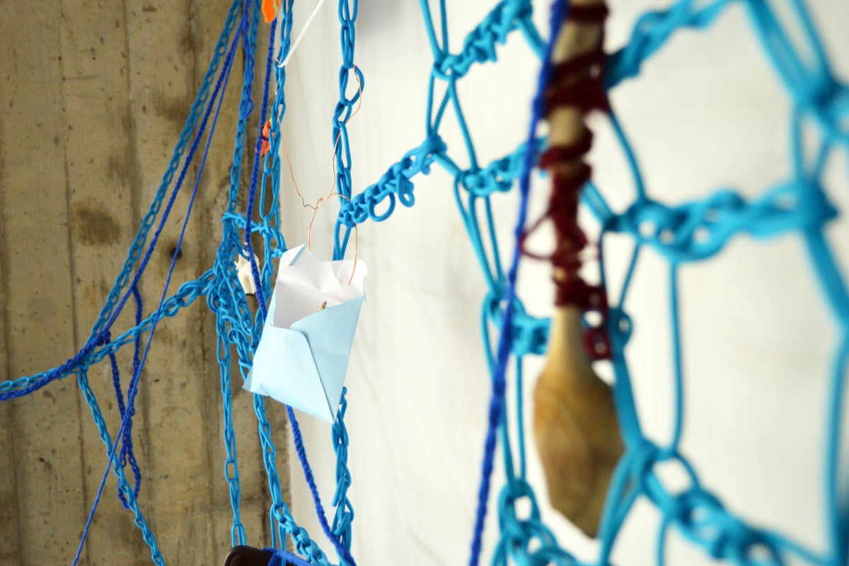 Image from Vibrant Lives "Living Net" project. / Photo courtesy Jacqueline Wernimont