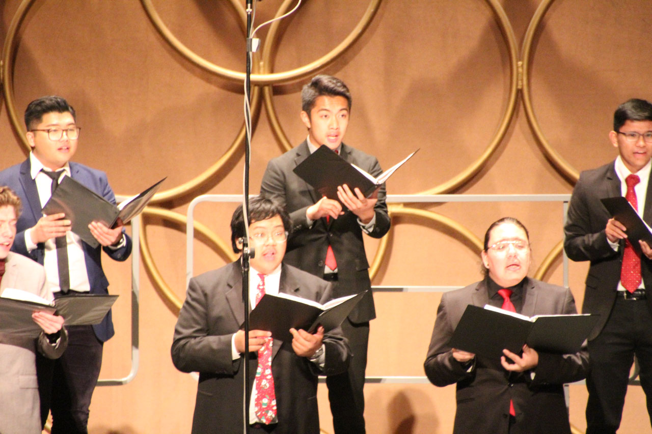Stock photo of choir performance