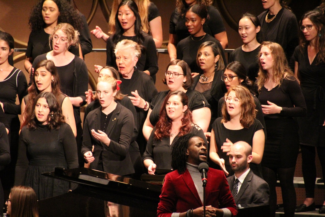Stock photo of ASU Choir performance