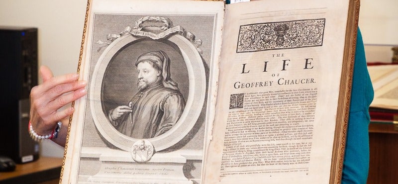 Chaucer Rare Books Exhibition | ASU Events