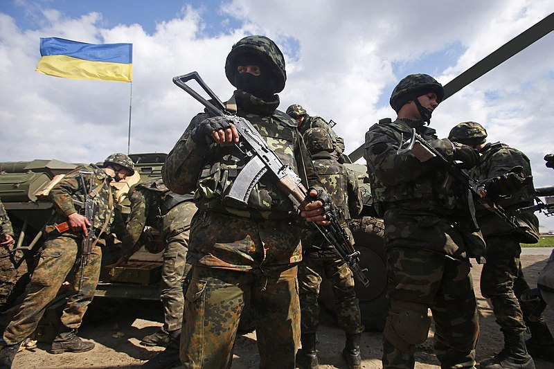 Wikimedia photo of anti-terrorist operation in eastern Ukraine