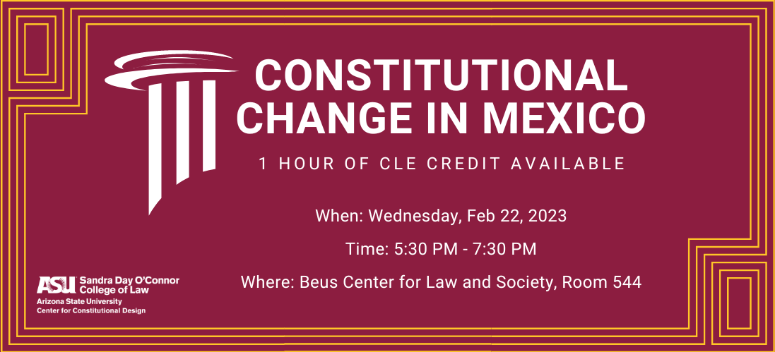 Constitutional Change in Mexico 