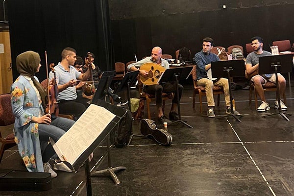 middle, eastern, ensemble