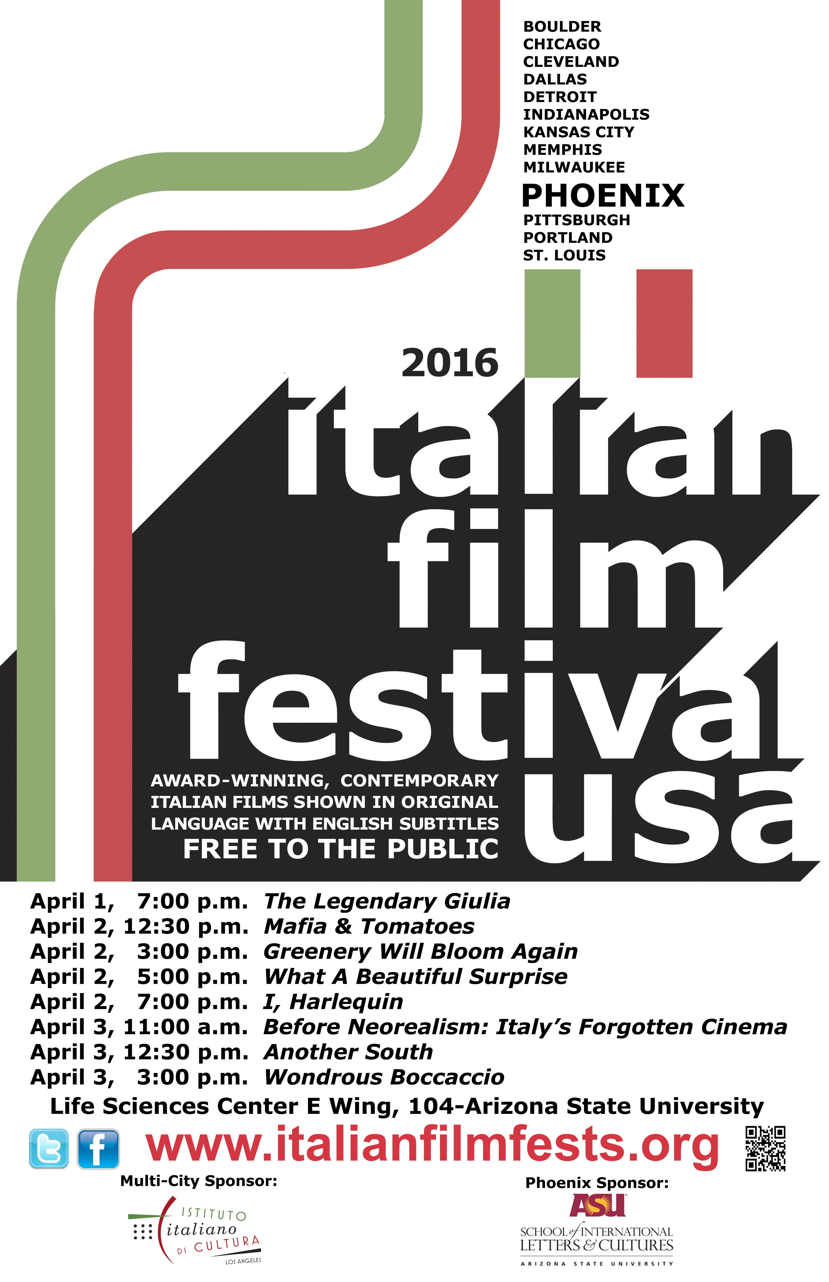 Italian Film Festival ASU Events