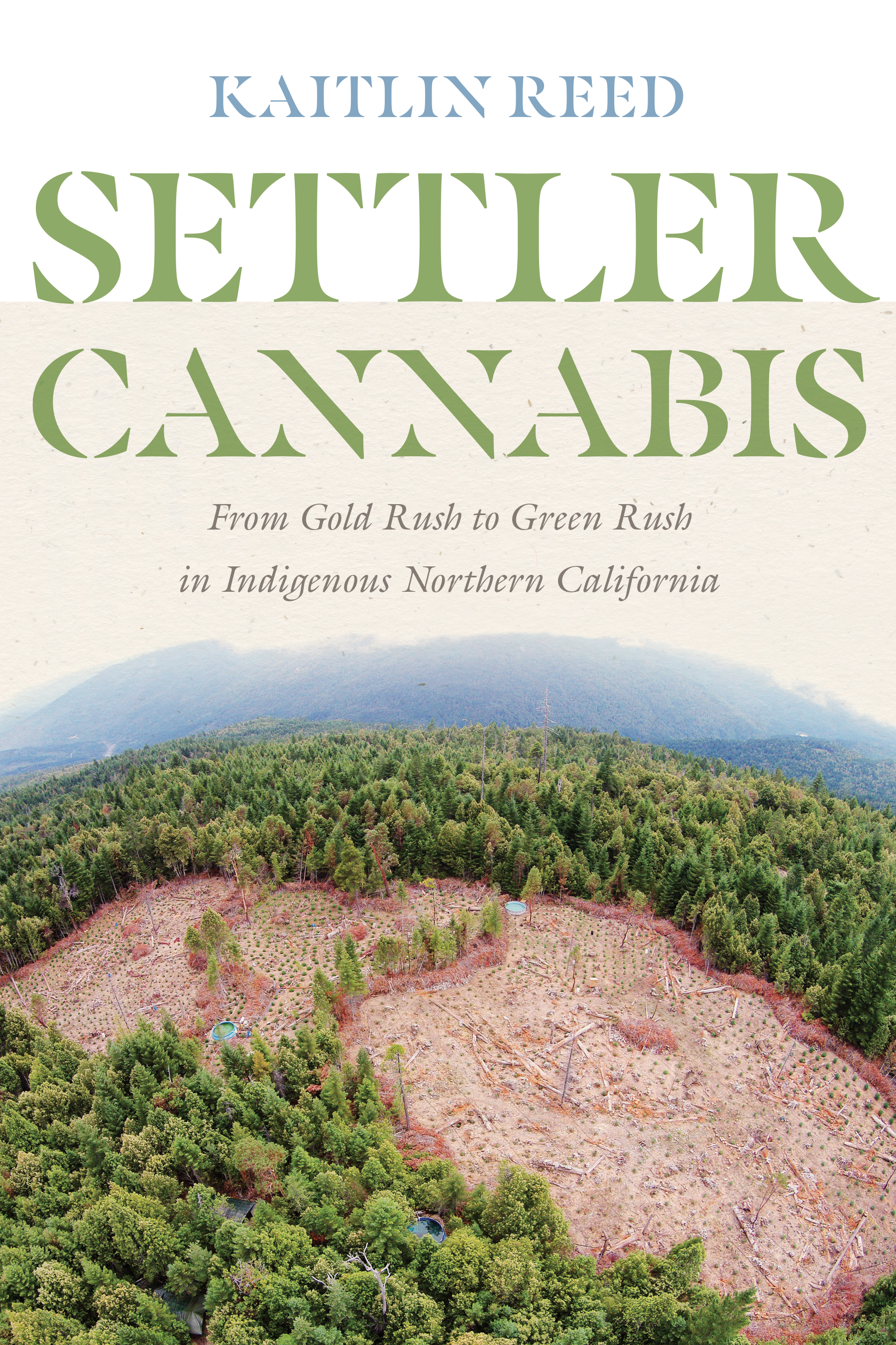 Book cover of "Settler Cannabis" by Kaitlin Reed