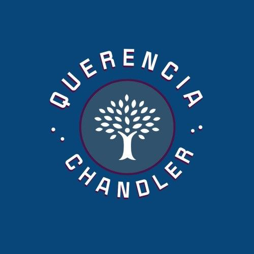 A tree icon surrounded by text "Querencia Chandler" 