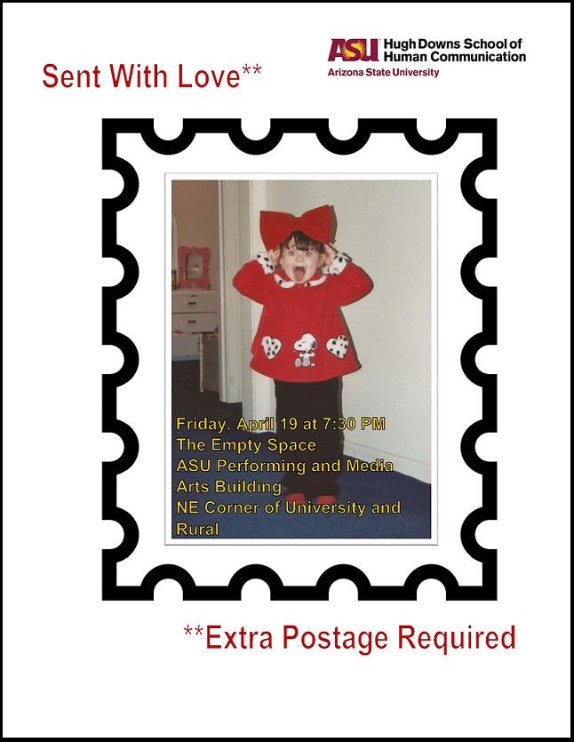 Sent With Love Extra Postage Required ASU Events