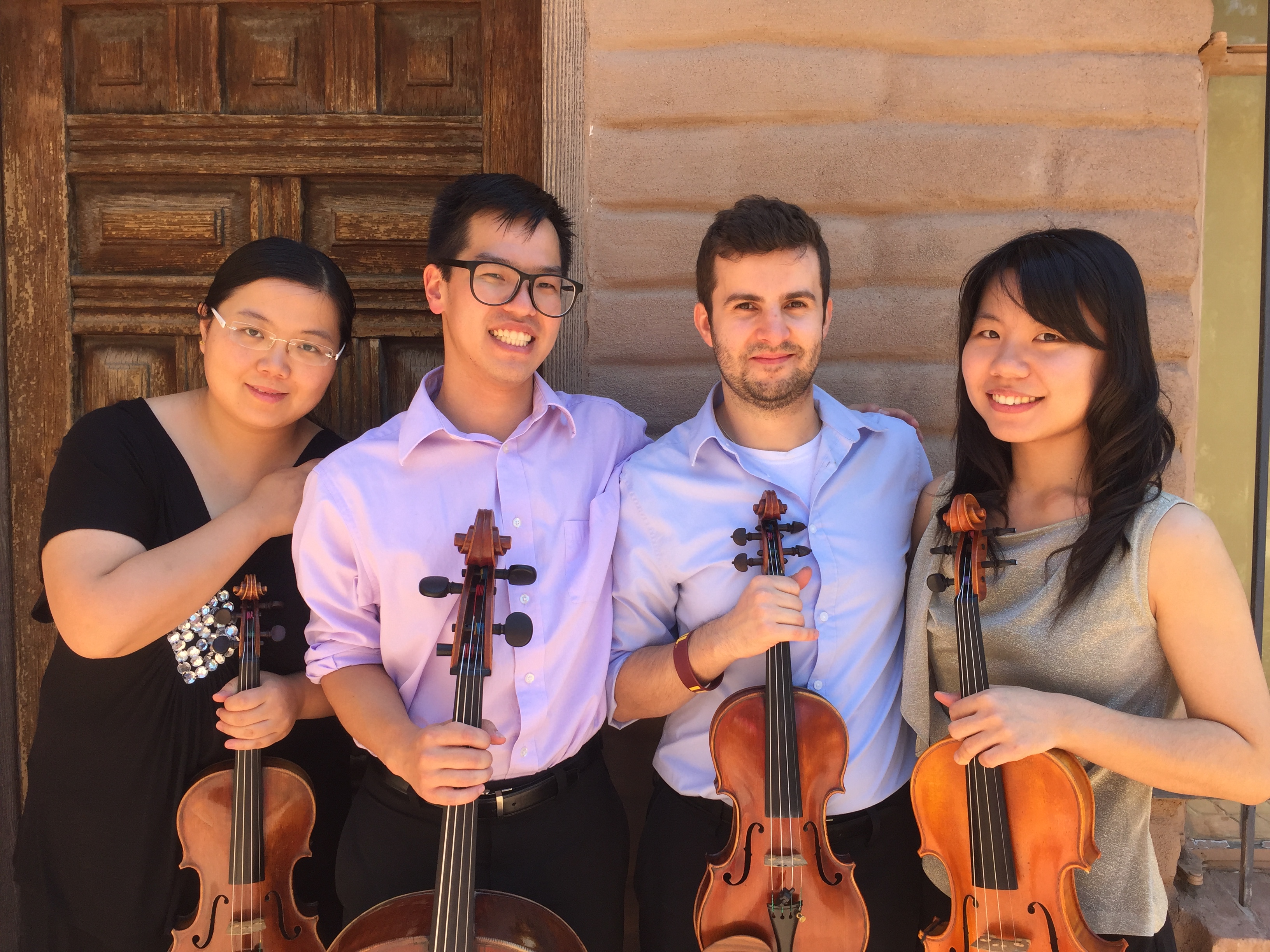 Photo of the Herberger String Quartet