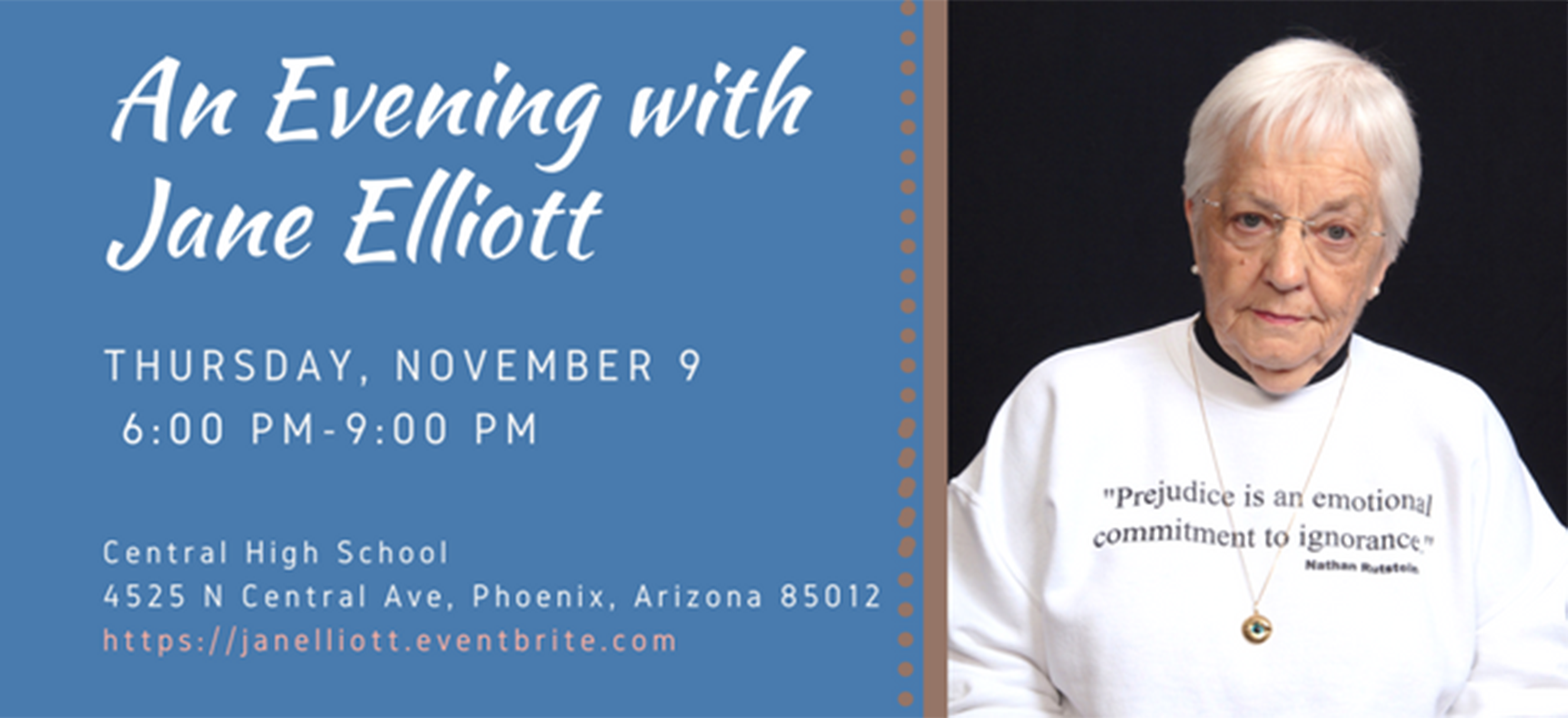 An Evening with Jane Elliott