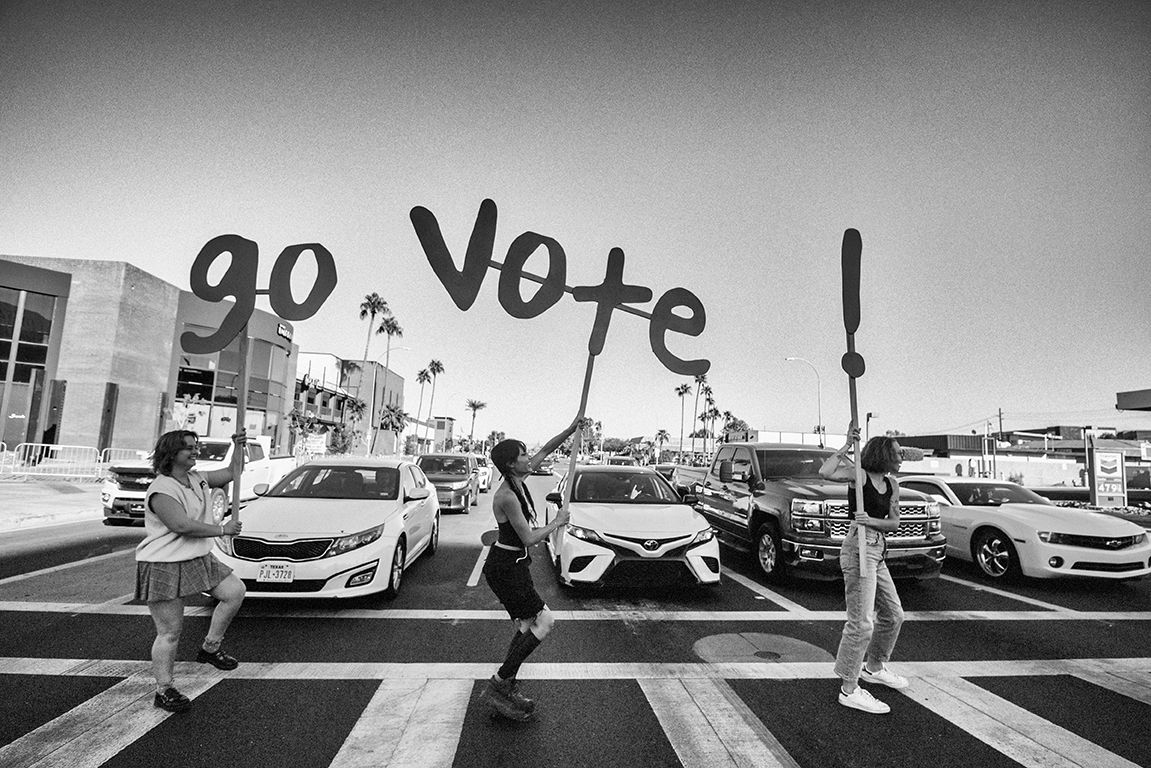 Spin the Vote: ArtistsWhoVote