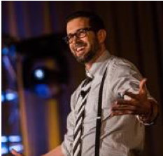 Spoken word poet and teaching artist Tomas Stanton